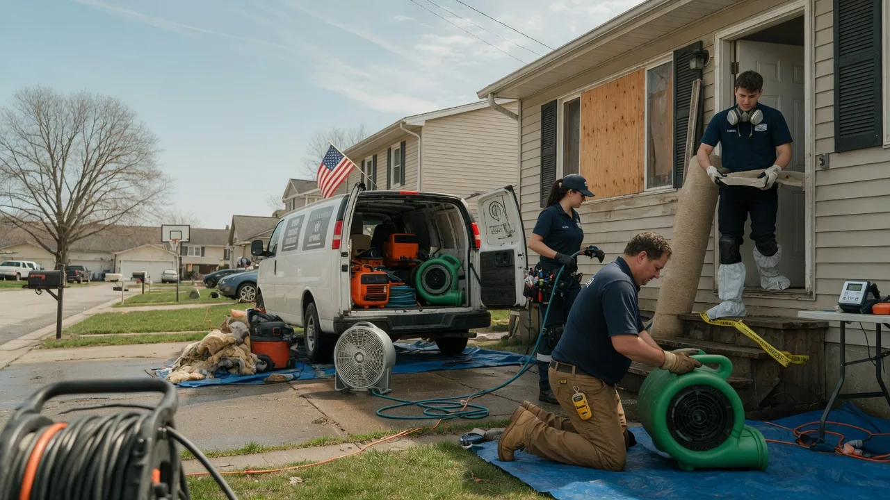 Water Damage Restoration in Shenandoah, PA near me
